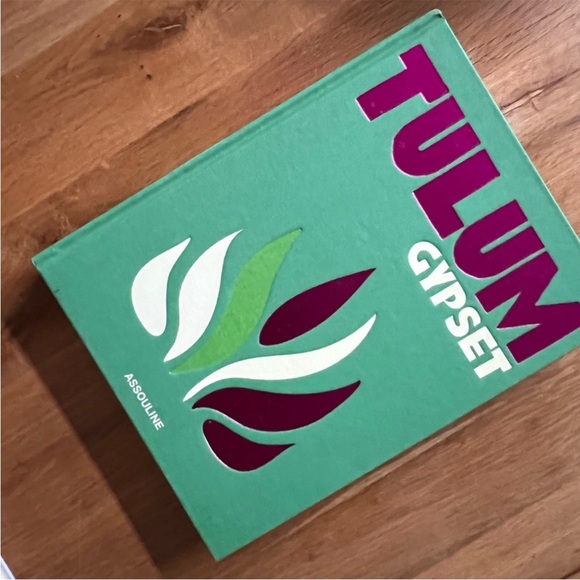 Assouline Tulum Gypset in Green and Purple
